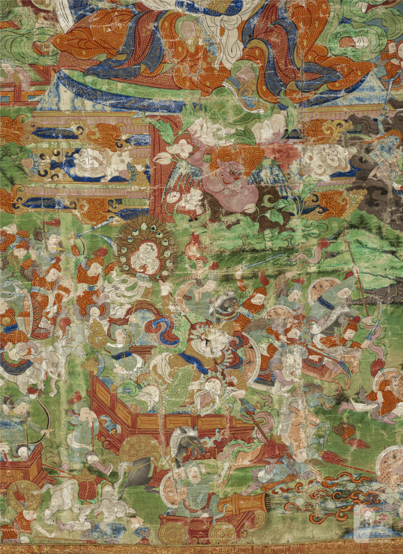 ATHANGKA POSSIBLY DEPICTING RUDRA CHAKRIN, THE LAST KING OF SHAMBALA - 图8